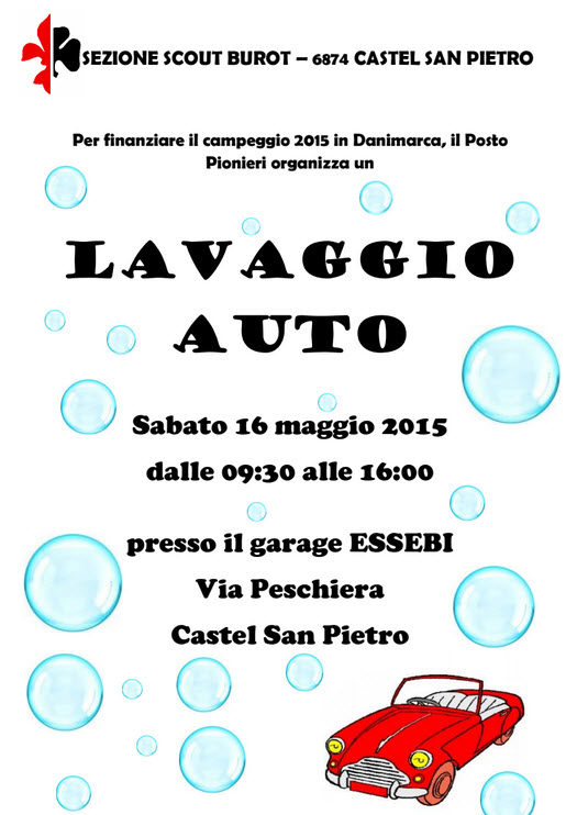 lavaggio auto